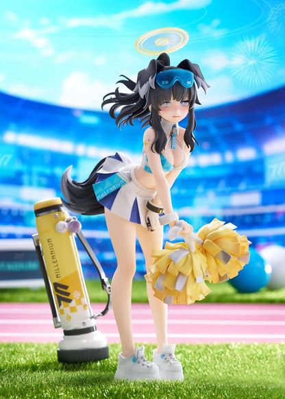 Golden Head Plus Blue Archive Hibiki (Cheering Team) Total Height Approx. 9.8 inches (250 mm) (including pedestal) 1/7 Scale Painted Complete Figure with PVC, ABS, Acrylic