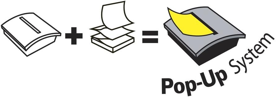 Post-it B1SSCY Pro Z-Note Dispenser and One Pad 76x76mm Black Ref NPRO-B-1SSCYR330-EU
