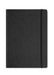 Silvine Executive Soft Feel Notebook Ruled with Marker Ribbon 160pp 90gsm A4 Black Ref 198BK