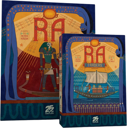 RA by 25th Century Games – Ancient Egyptian Theme, Auction and Set-Collection Board Game, for 2-5 Players and Ages 12+