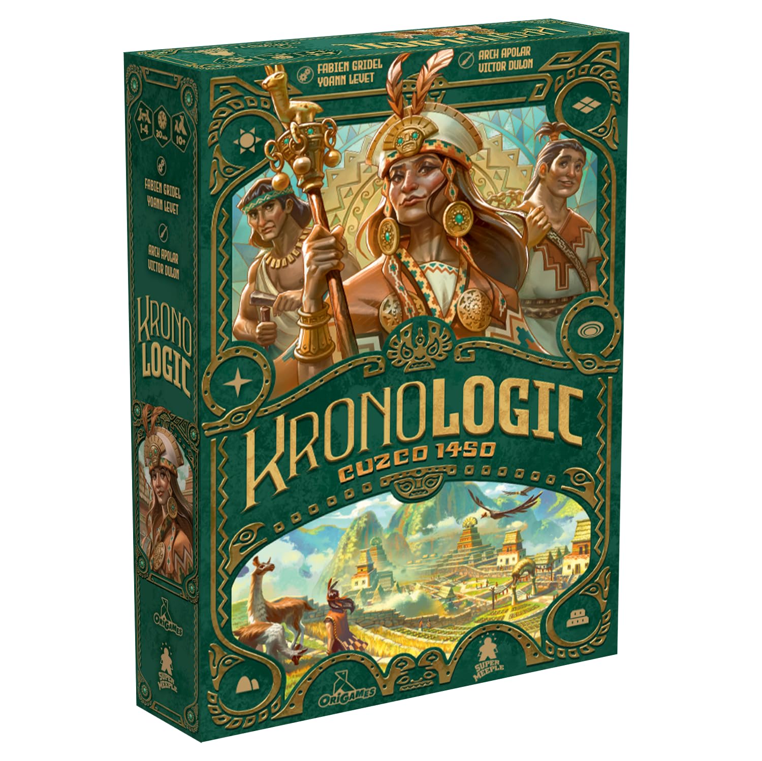 Kronologic: Cuzco 1450 | Ages 10+ | 1 to 4 Players | 30 Minutes