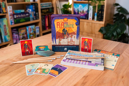 RA by 25th Century Games – Ancient Egyptian Theme, Auction and Set-Collection Board Game, for 2-5 Players and Ages 12+