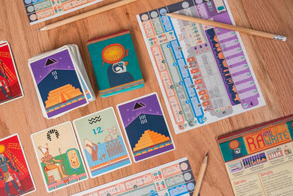 RA by 25th Century Games – Ancient Egyptian Theme, Auction and Set-Collection Board Game, for 2-5 Players and Ages 12+