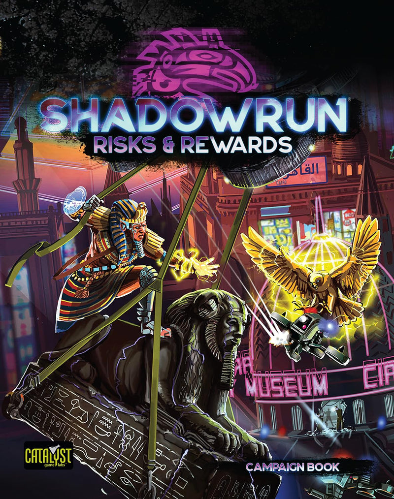 Shadowrun: Ancient Frontiers – Risks & Rewards Campaign Book for Shadowrun, Sixth World | Catalyst Game Labs RPG Sourcebook
