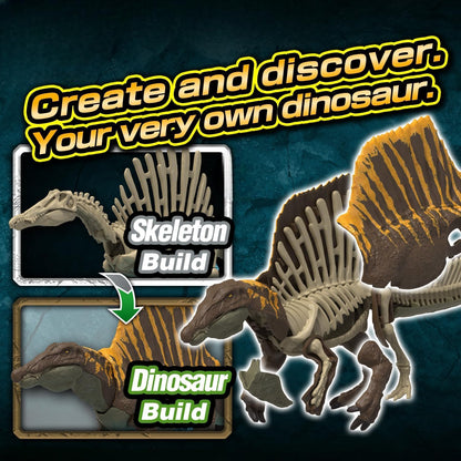 BANDAI Hobby - Jurassic World - Spinosaurus - Jurassic Collaboration Plannosaurus Dinosaurier Modellbausatz