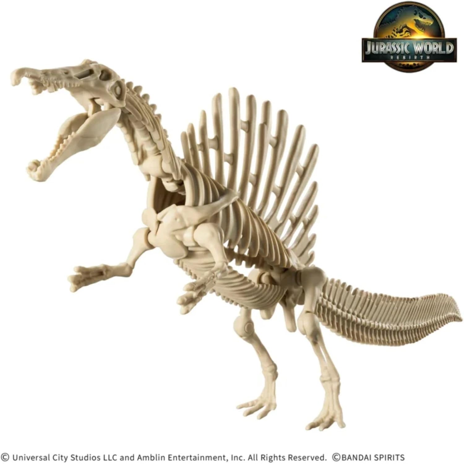 BANDAI Hobby - Jurassic World - Spinosaurus - Jurassic Collaboration Plannosaurus Dinosaurier Modellbausatz