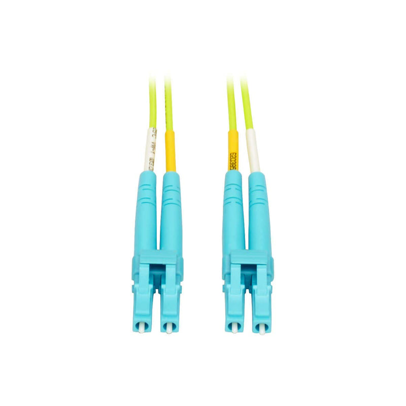 Tripp Lite LC to LC Multimode Duplex Fiber Optics Patch Cable, 100GB, 50/125, OM5, LC/Male, 2 Meter (N820-02M-OM5)
