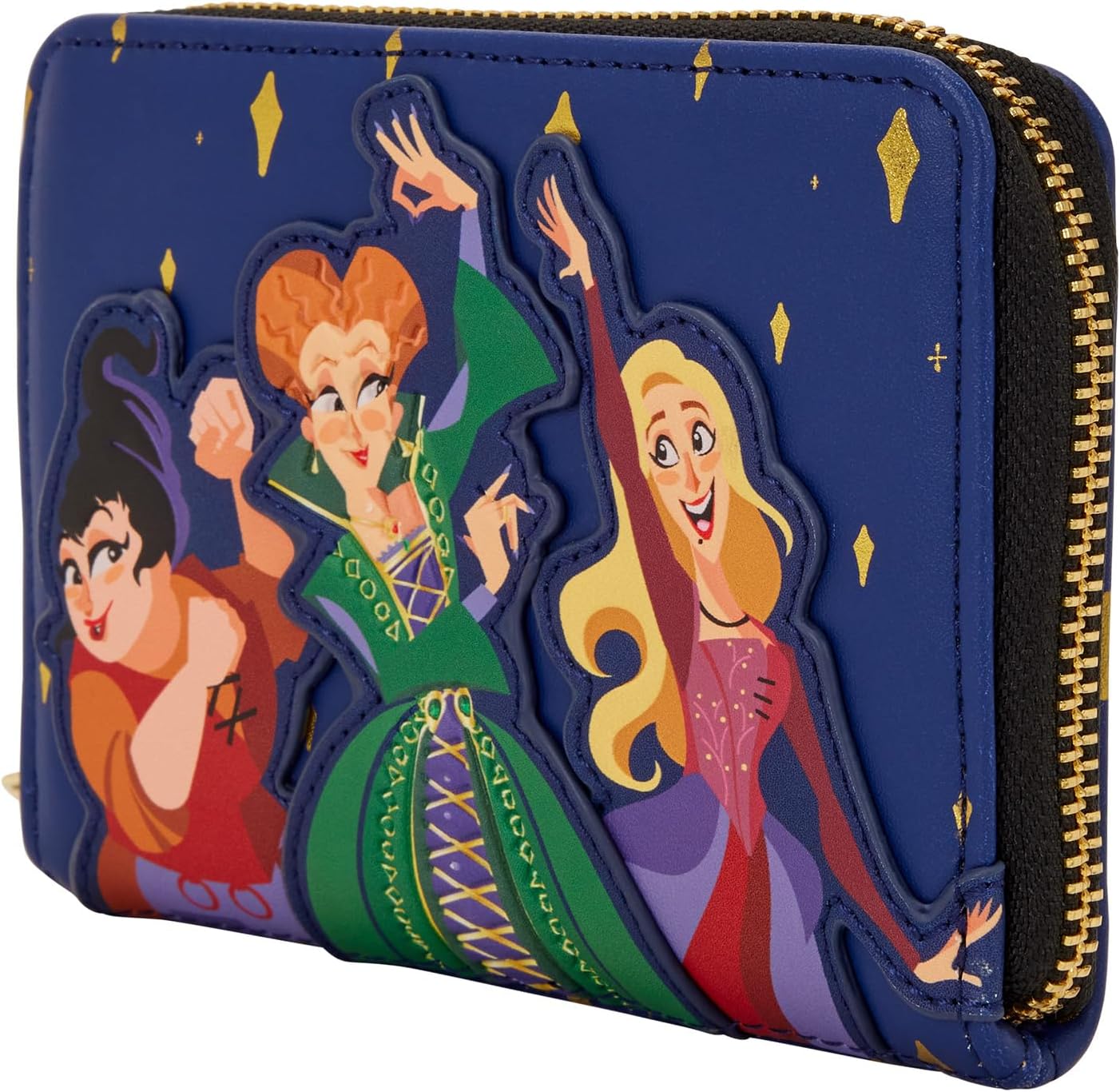 Loungefly Disney Hocus Pocus Sanderson Sisters Zip Around Wallet