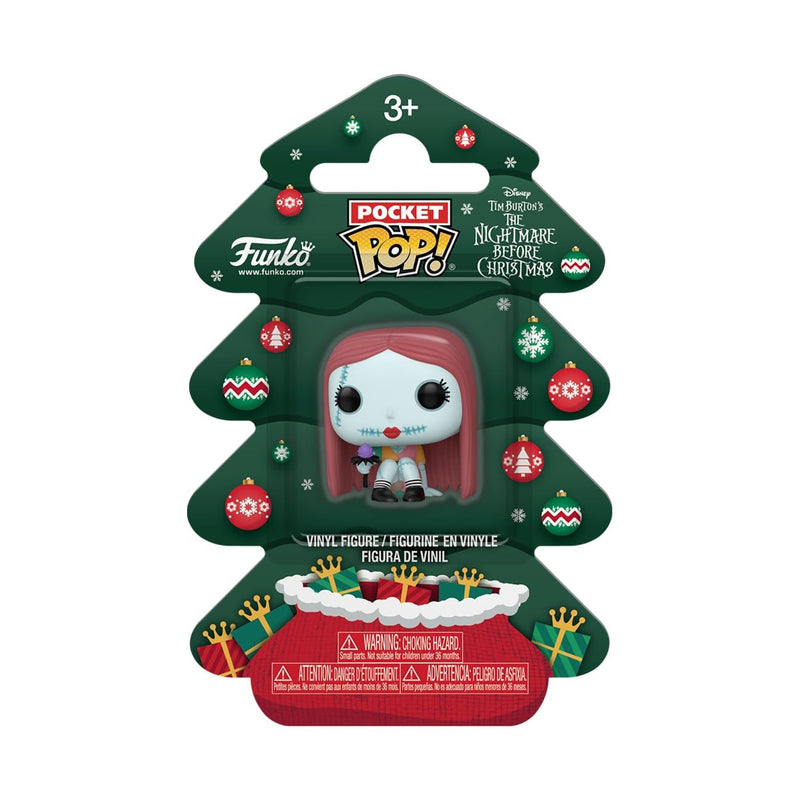Funko Pop! Pocket Pop Holiday Tree: The Nightmare Before Christmas - Sally - Collectable Vinyl Figure - Gift Idea - Official Merchandise - Toys for Kids & Adults - Disney - Figure for Collectors