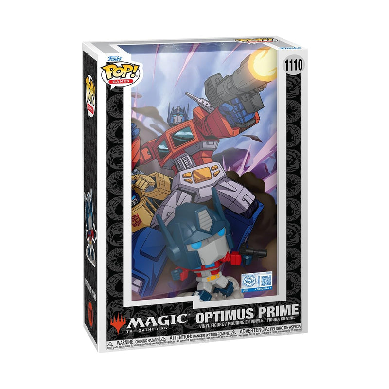 Funko Pop! Comic Cover: Transformers X MTG - Optimus Prime - Vinyl-Sammelfigur - Geschenkidee - Offizielle Handelswaren - Spielzeug Für Kinder und Erwachsene - Cartoon Fans - Modellfigur Für Sammler