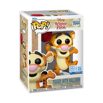 Winnie The Pooh Pop! Animation Vinyl Figure Tigger With Balloon 9 Cm