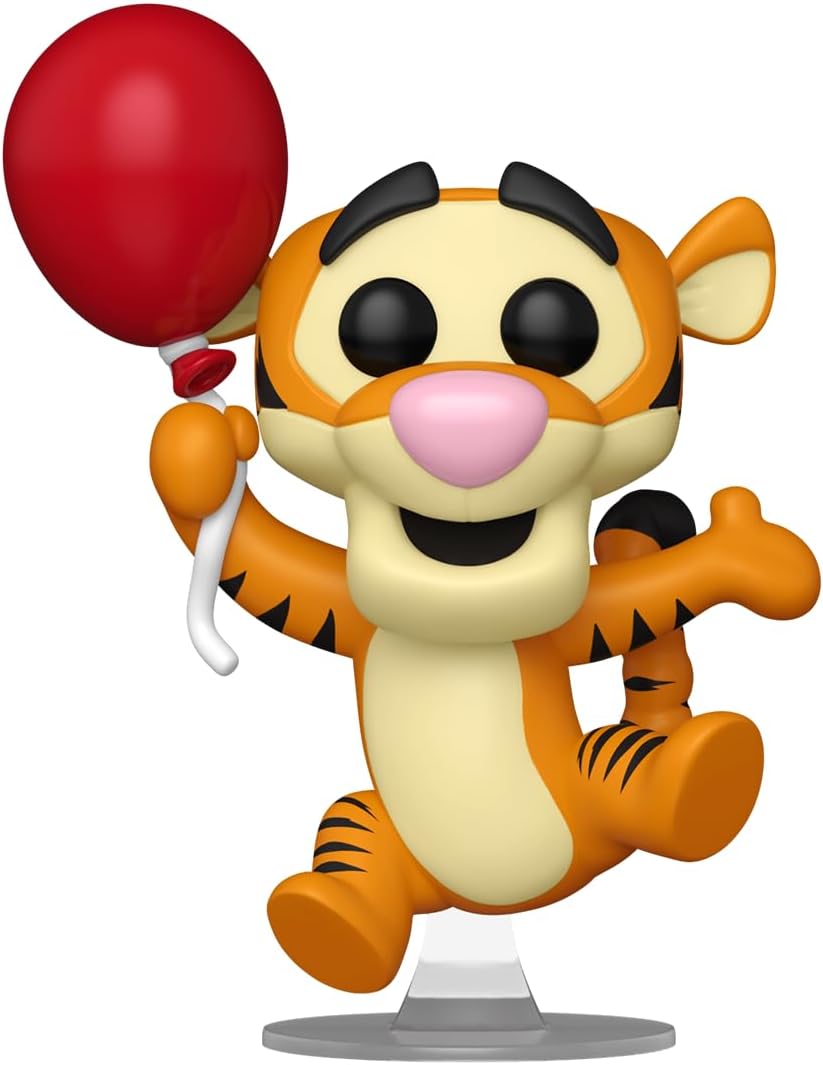 Winnie The Pooh Pop! Animation Vinyl Figure Tigger With Balloon 9 Cm