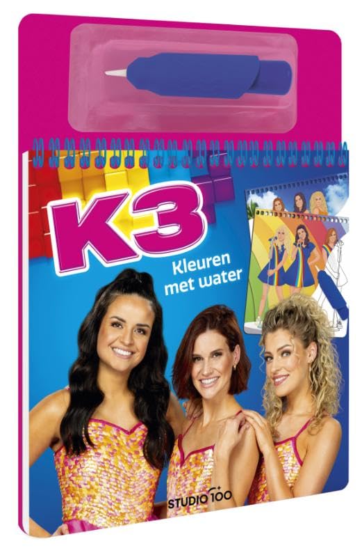K3 : kleurboek - Kleuren met water