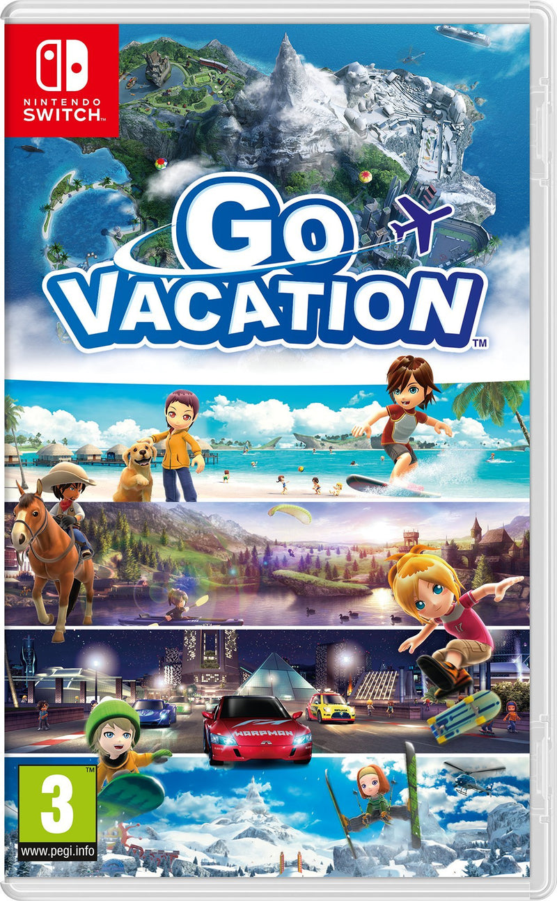 Go Vacation - Videogioco Nintendo - Ed. Italiana - Versione su scheda