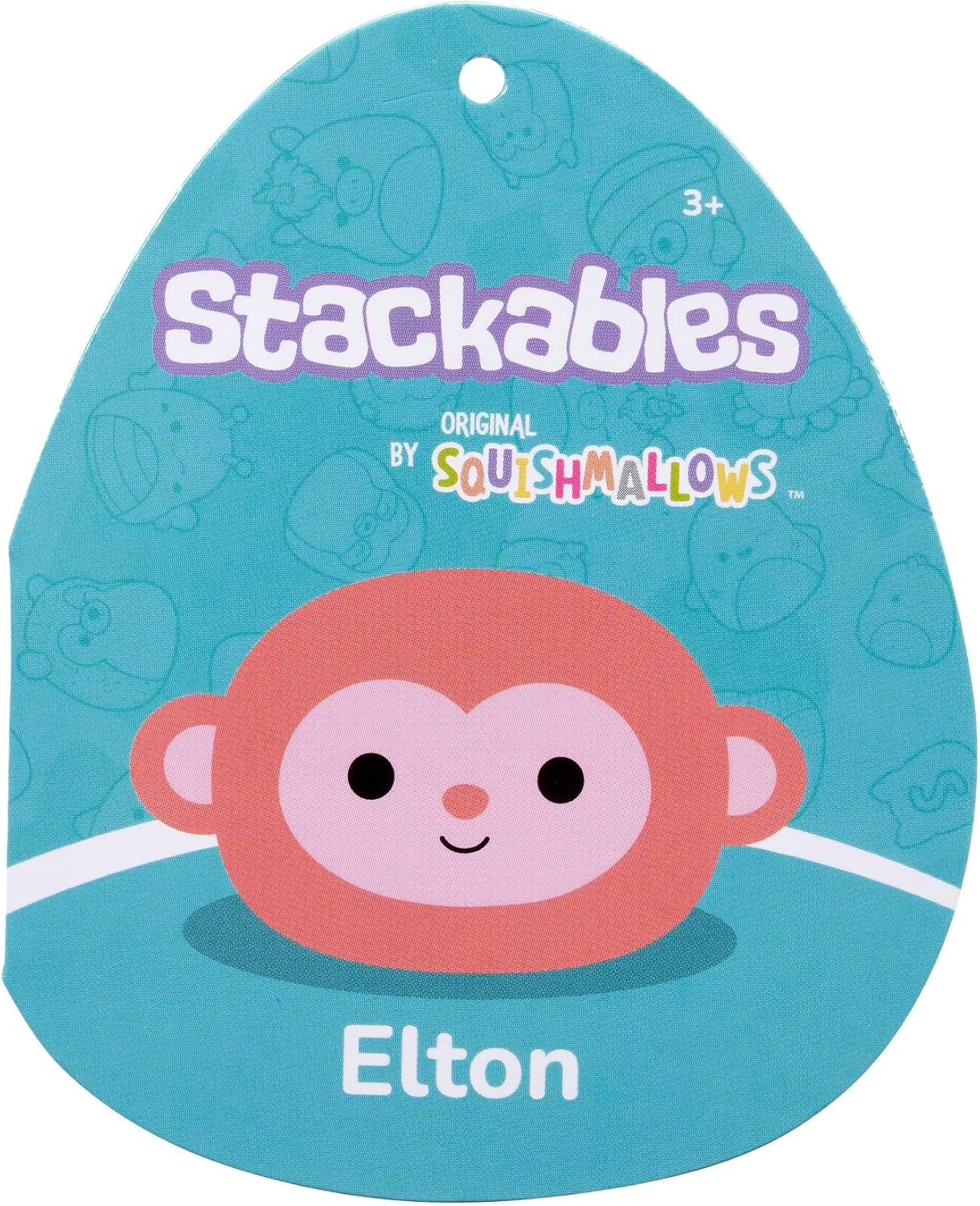 Squishmallows Stapelbare 12 inch Elton de Aap