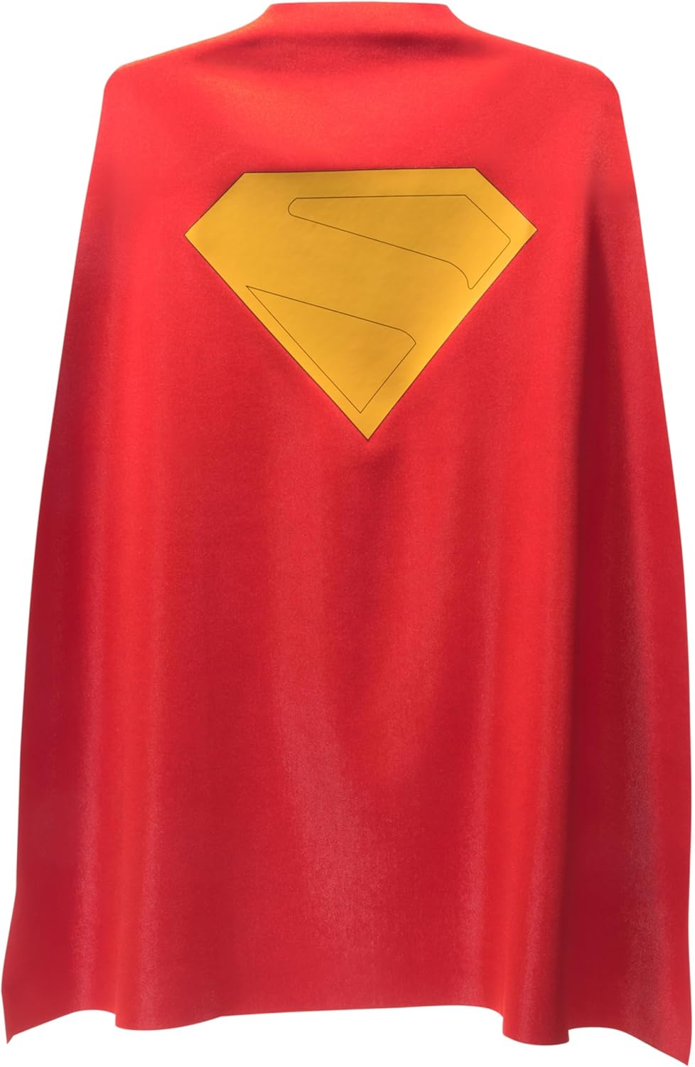 DC Comics, Superman Power Cape Set, superhelden Halloween- kostuum met iconische borstplaat, verkleden en rollenspel