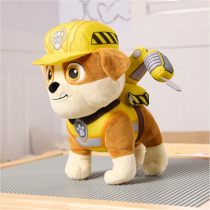 Rubble and Crew Rumbling Rubble Plush Toy, Interactive Sensory Toy, Dog Stuffed Animal, Kids Toys for Boys & Girls Ages 3 and Up, 30,5 cm