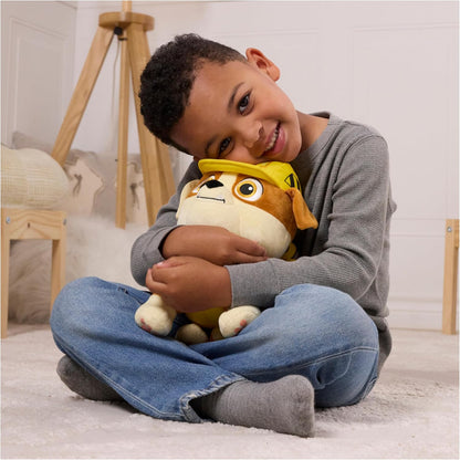 Rubble and Crew Rumbling Rubble Plush Toy, Interactive Sensory Toy, Dog Stuffed Animal, Kids Toys for Boys & Girls Ages 3 and Up, 30,5 cm