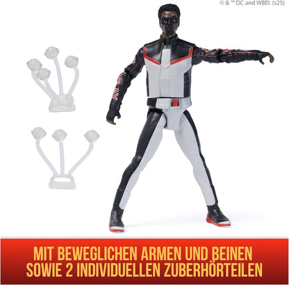DC Comics - Figurine Mr Terrific 15 Cm - Figurine Articulée Issue du Film Superman - Super Héros Et Super Vilain - Jouet À Collectionner - Cadeau Enfant - Jouet Enfant 4 Ans Et +