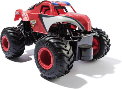Monster Jam, Marvel Spider-Man RC, Ferngesteuerter Truck im Spider-Man-Design, für drinnen und draußen, Maßstab 1:24, ab 3 Jahren