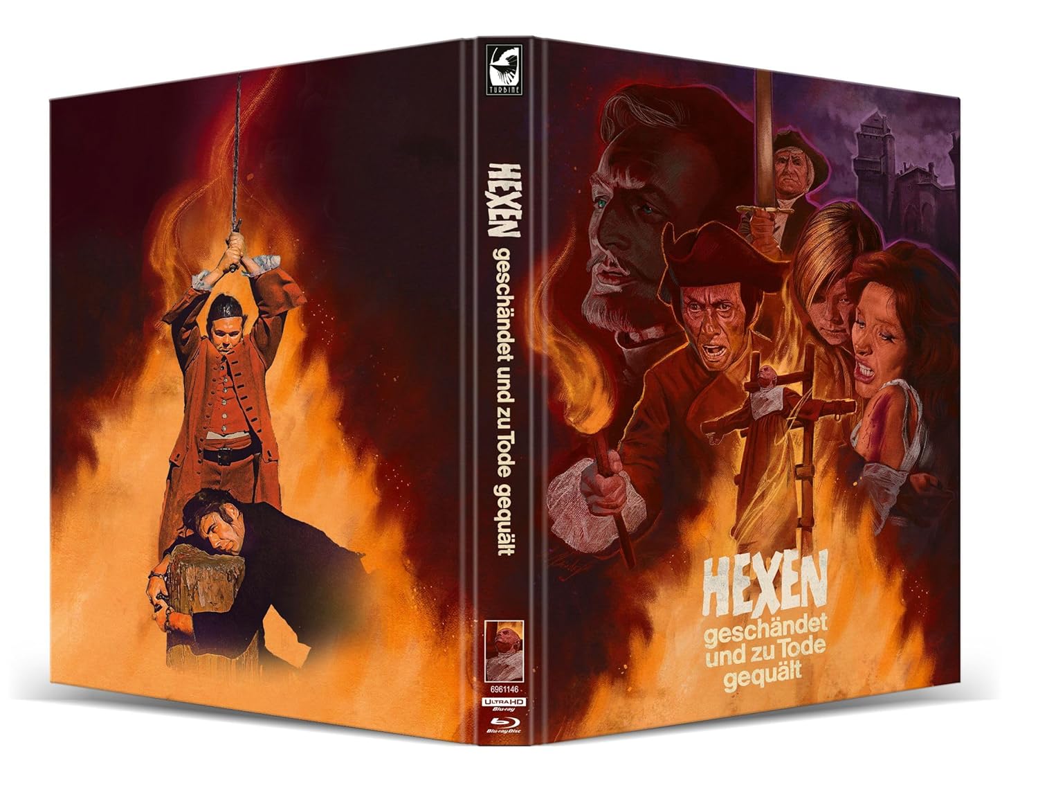 Hexen geschändet und zu Tode gequält | Mediabook A (4K Ultra HD 2x