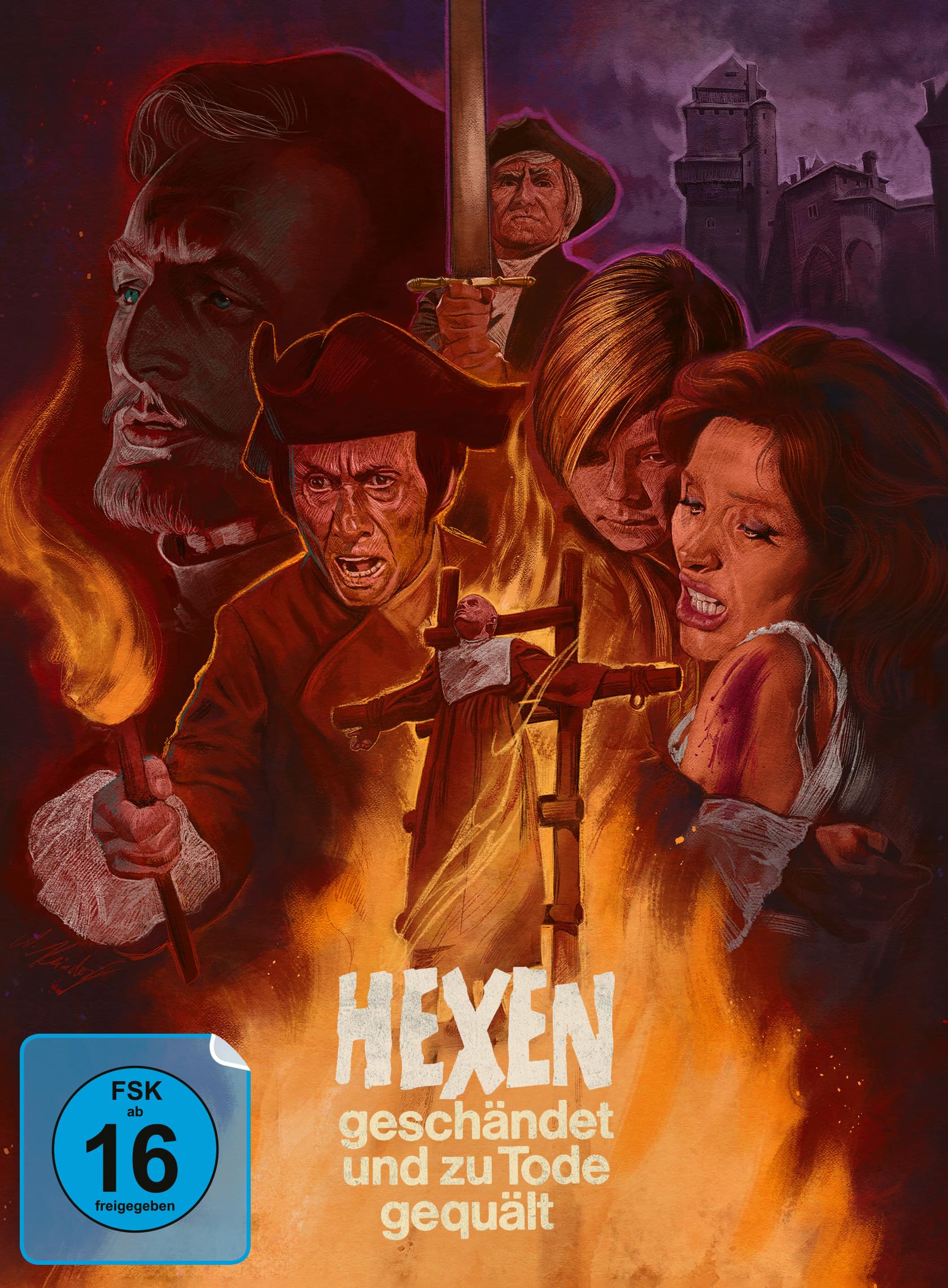 Hexen geschändet und zu Tode gequält | Mediabook A (4K Ultra HD 2x