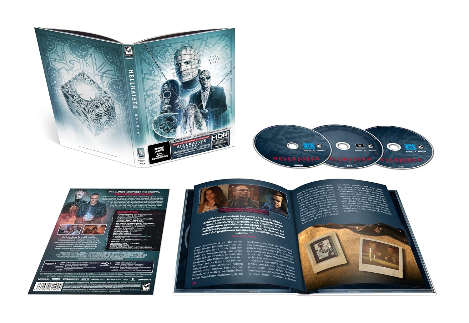 Hellraiser: Judgment - Mediabook B (4K Ultra HD Bonus
