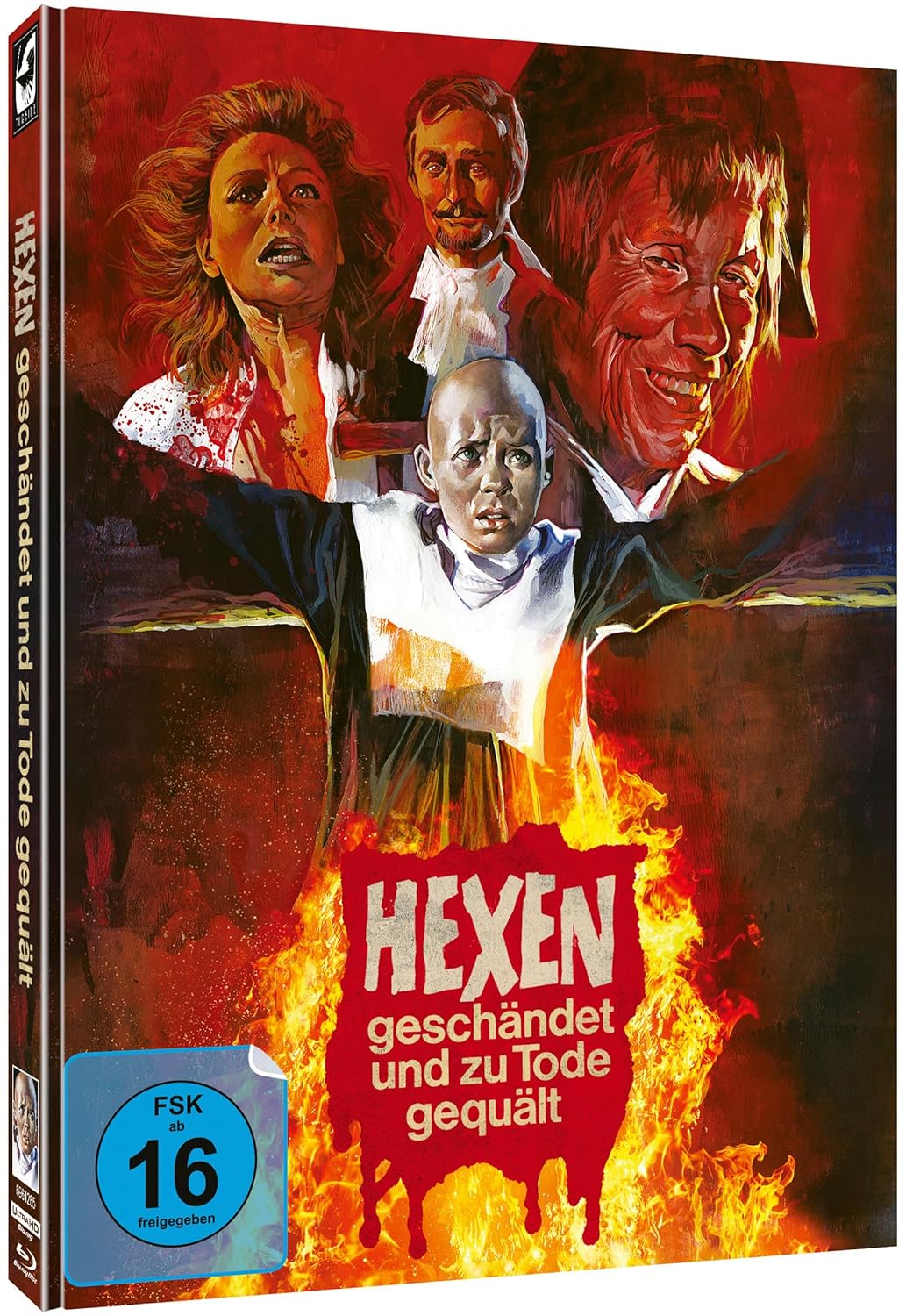 Hexen geschändet und zu Tode gequält | Mediabook B (4K Ultra HD 2x