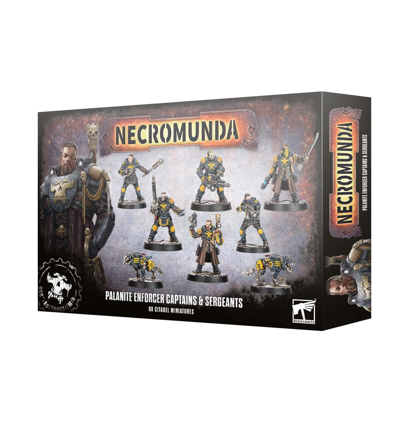 Games Workshop - Warhammer - Necromunda: Palanite Enforcer Captains and Sergeants