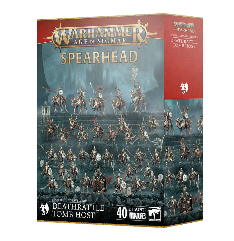 Games Workshop - Warhammer - Age of Sigmar - Spearhead: Soulblight Gravelords - Deathrattle Tomb Host