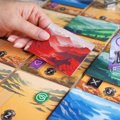 Pantheum: Demigods of Olympia | Family Strategy Game for Greek Mythology Fans | Ages 12+ | for 1-4 Players | Average Playtime 45-60 mins | Perfect for Family Game Night (Base Game
