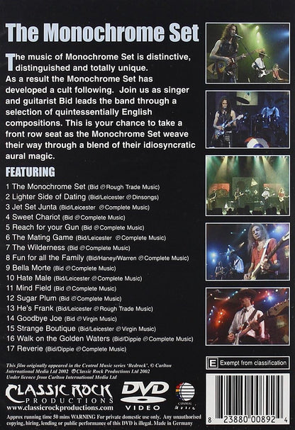 fc monochrome set-dvd classic rock leg