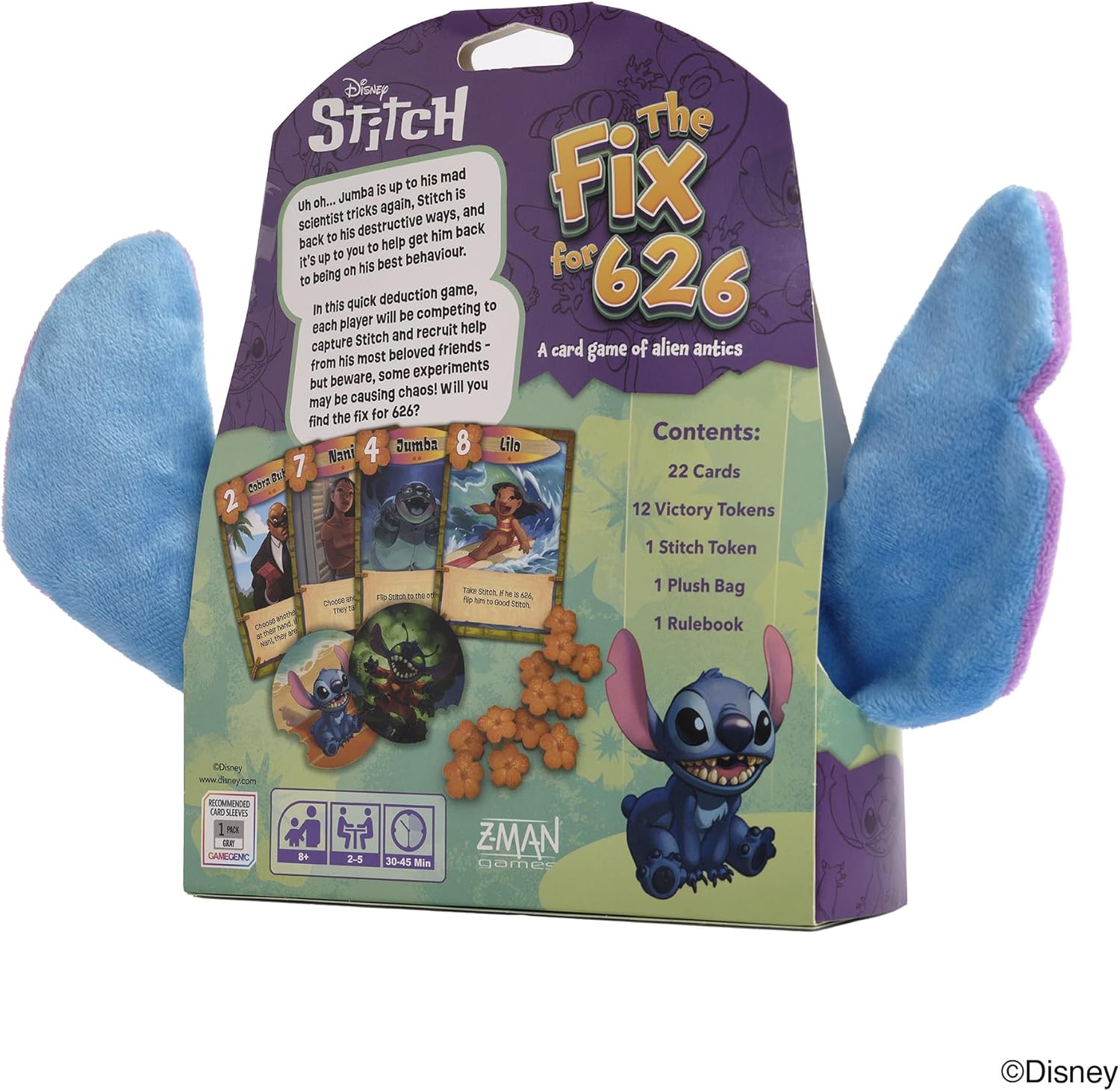 Asmodee | Love Letter Stitch: The Fix for 626 | Card Game | Ages 8+ | 2-5 Players | 15 Minutes Playing Time
