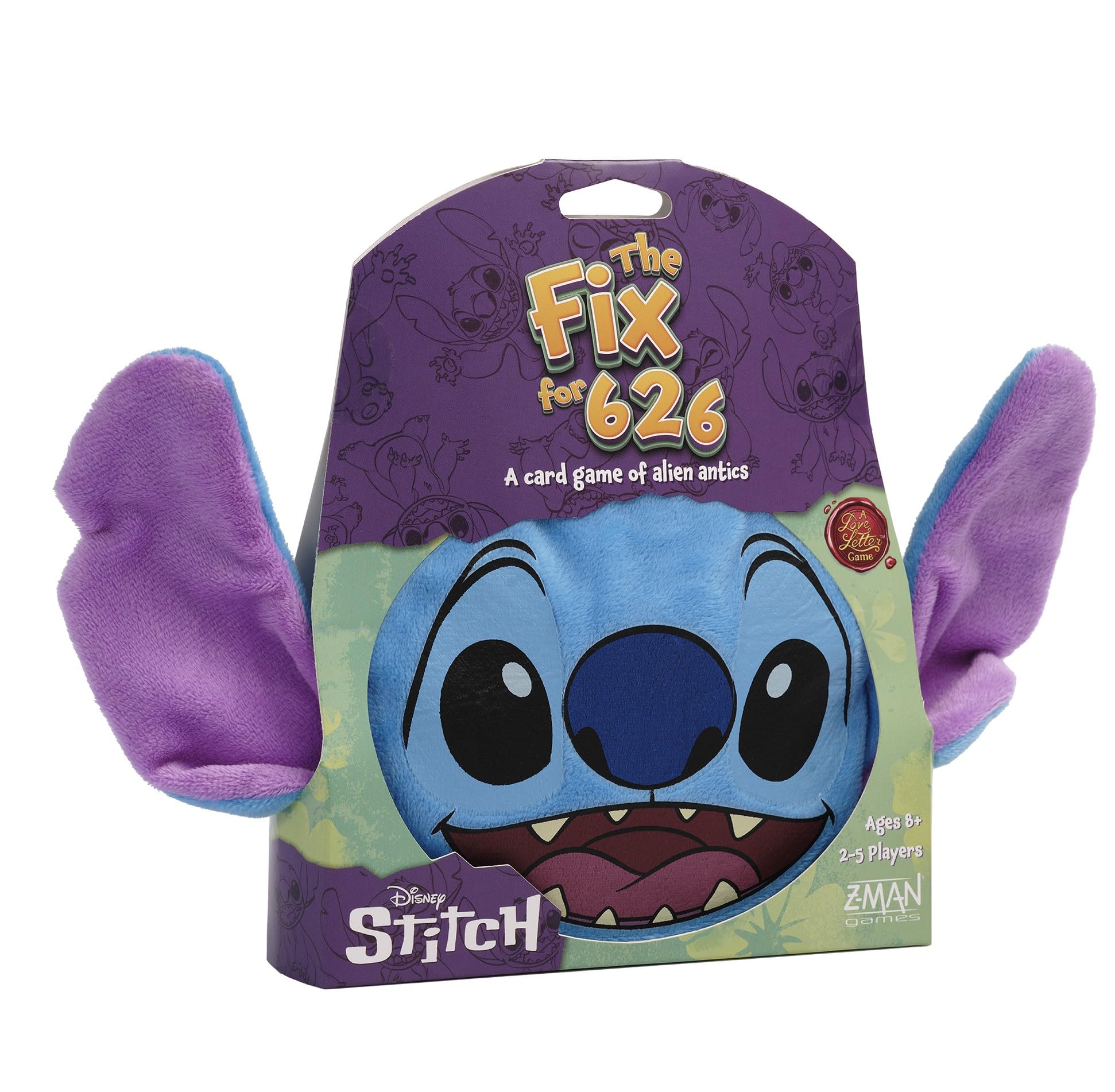 Asmodee | Love Letter Stitch: The Fix for 626 | Card Game | Ages 8+ | 2-5 Players | 15 Minutes Playing Time