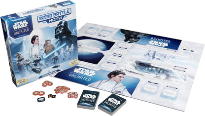 Asmodee | Star Wars Unlimited TCG - Intro Battle Hoth | Trading Card Game Starter Set | Ages 12+ | 2 Players | 20 Minutes Playing Time | English