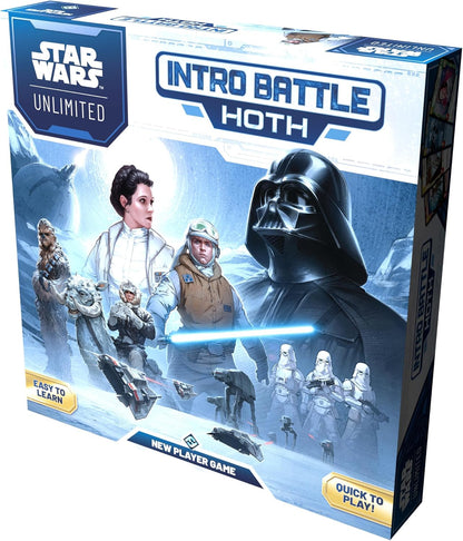 Asmodee | Star Wars Unlimited TCG - Intro Battle Hoth | Trading Card Game Starter Set | Ages 12+ | 2 Players | 20 Minutes Playing Time | English