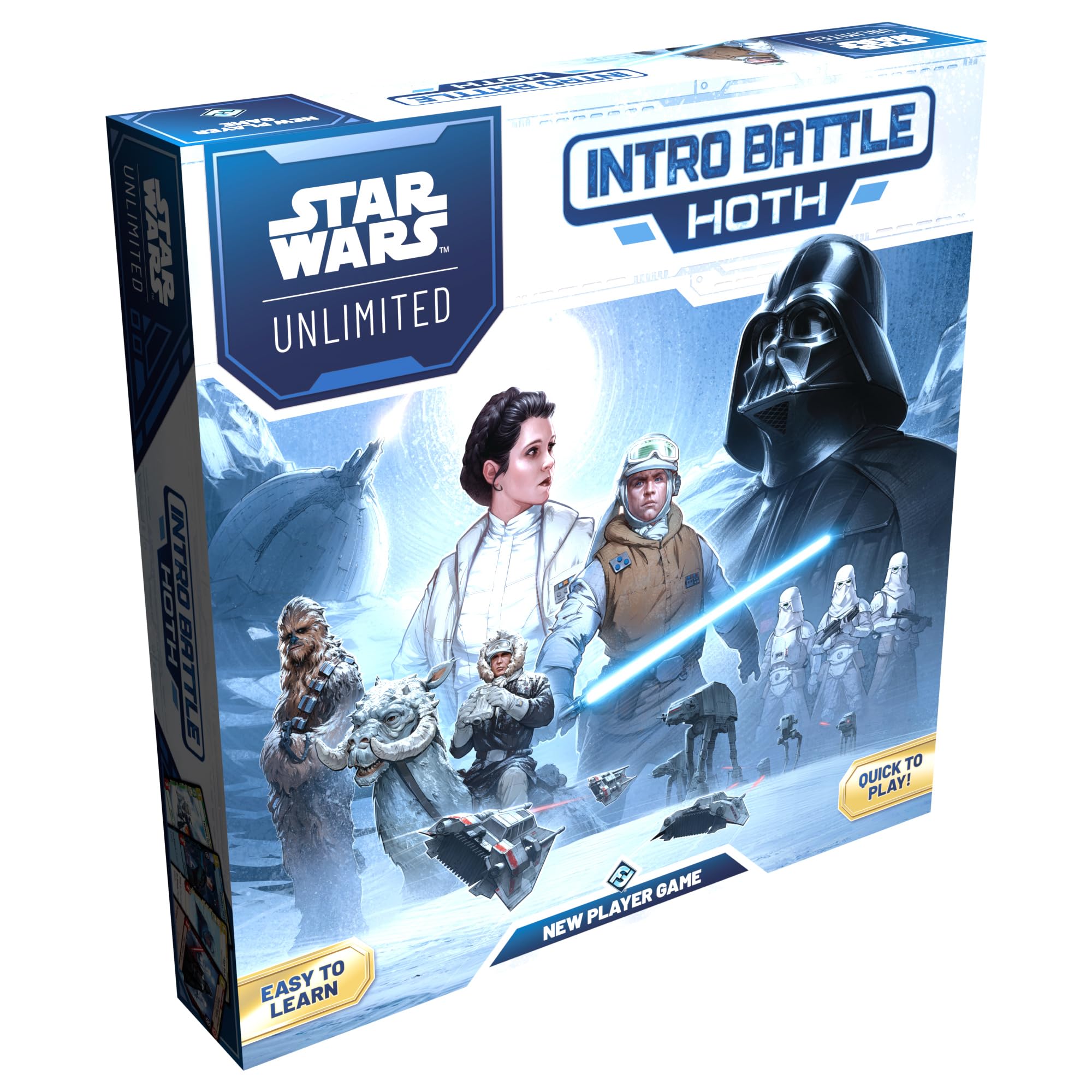 Asmodee | Star Wars Unlimited TCG - Intro Battle Hoth | Trading Card Game Starter Set | Ages 12+ | 2 Players | 20 Minutes Playing Time | English