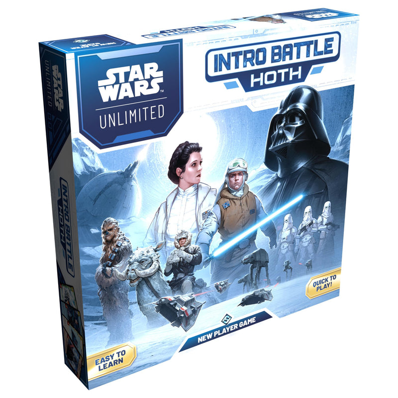 Asmodee | Star Wars Unlimited TCG - Intro Battle Hoth | Trading Card Game Starter Set | Ages 12+ | 2 Players | 20 Minutes Playing Time | English