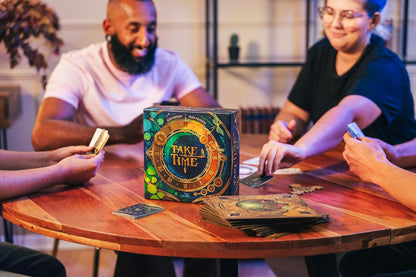 Asmodee | Take Time | Cooperative Card Game | Ages 10+ | 2-4 Players | 30-45 Minutes Playing Time