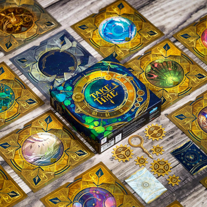 Asmodee | Take Time | Cooperative Card Game | Ages 10+ | 2-4 Players | 30-45 Minutes Playing Time