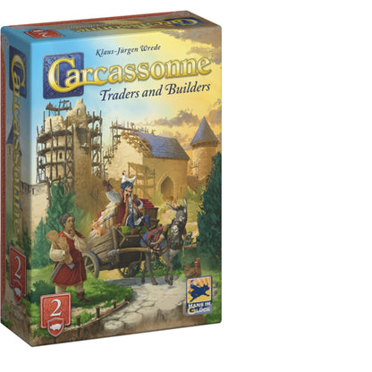 Hans im Gluck | Carcassonne: Traders & Builders Expansion 2 Refresh | Board Game Expansion | Ages 7+ | 2-5 Players | 45 Minutes Playing Time