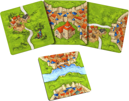 Hans im Gluck | Carcassonne: Castles & Bridges Expansion 8 Refresh | Board Game Expansion | Ages 7+ | 2-5 Players | 45 Minutes Playing Time