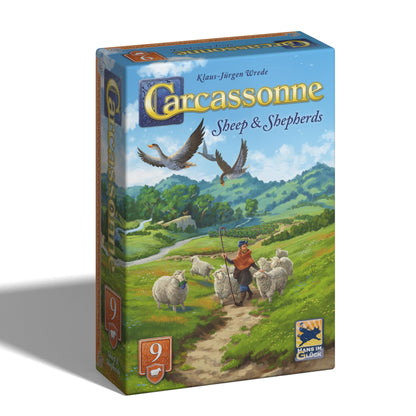 Hans im Gluck | Carcassonne: Sheep & Shepherds Expansion 9 Refresh | Board Game Expansion | Ages 7+ | 2-5 Players | 45 Minutes Playing Time