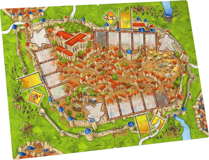 Hans im Gluck | Carcassonne: Siege & Defence Expansion 7 Refresh | Board Game Expansion | Ages 7+ | 2-5 Players | 45 Minutes Playing Time