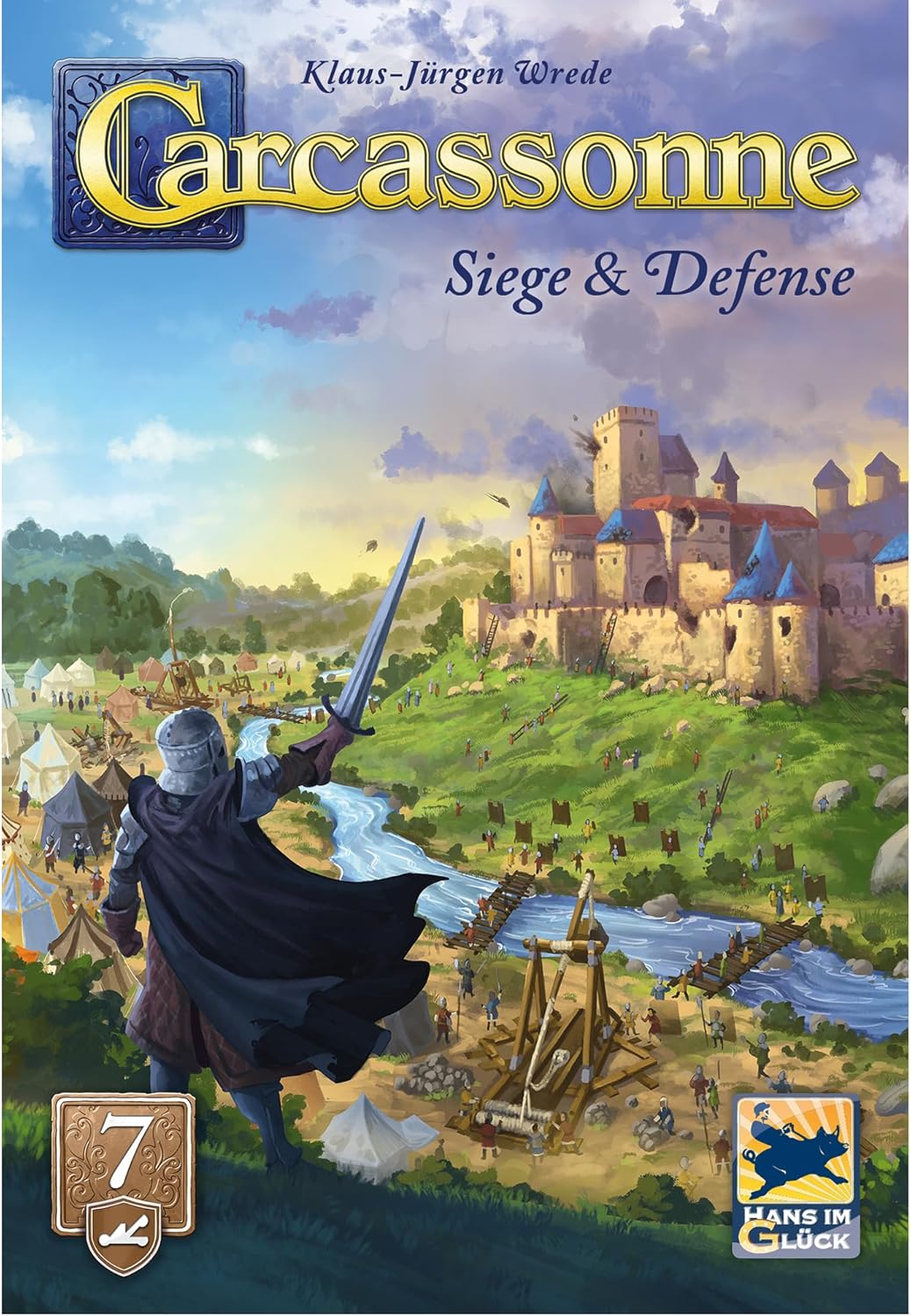 Hans im Gluck | Carcassonne: Siege & Defence Expansion 7 Refresh | Board Game Expansion | Ages 7+ | 2-5 Players | 45 Minutes Playing Time