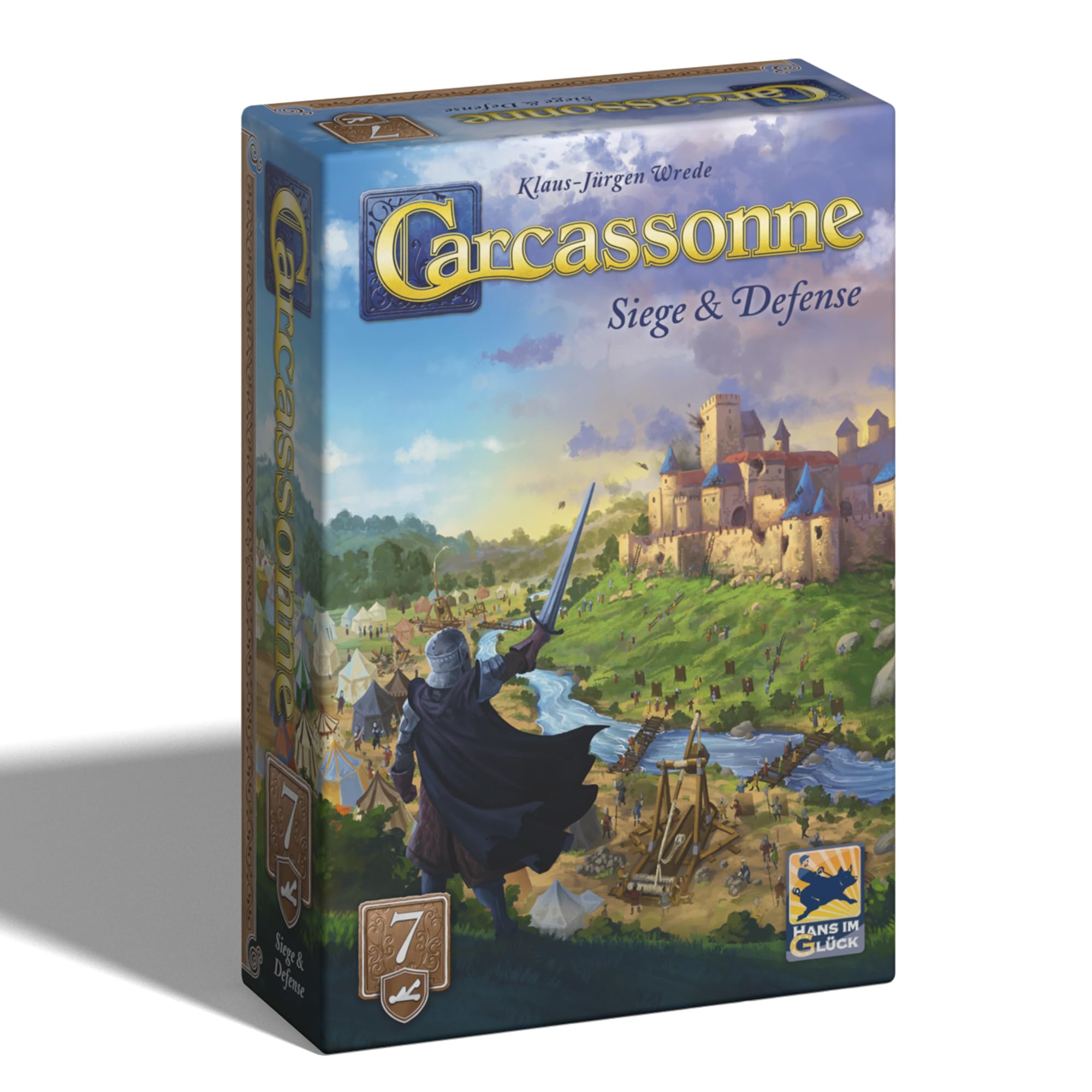 Hans im Gluck | Carcassonne: Siege & Defence Expansion 7 Refresh | Board Game Expansion | Ages 7+ | 2-5 Players | 45 Minutes Playing Time