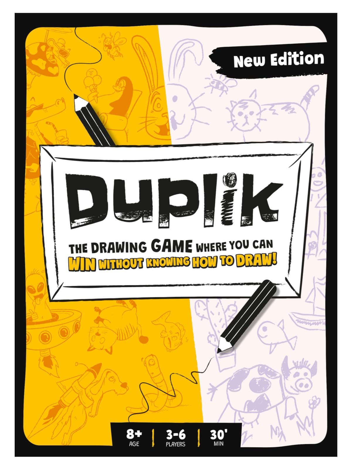 Asmodee | Duplik | Family Party Game | Ages 8+ | 3-6 Players | 45 Minutes Playing Time