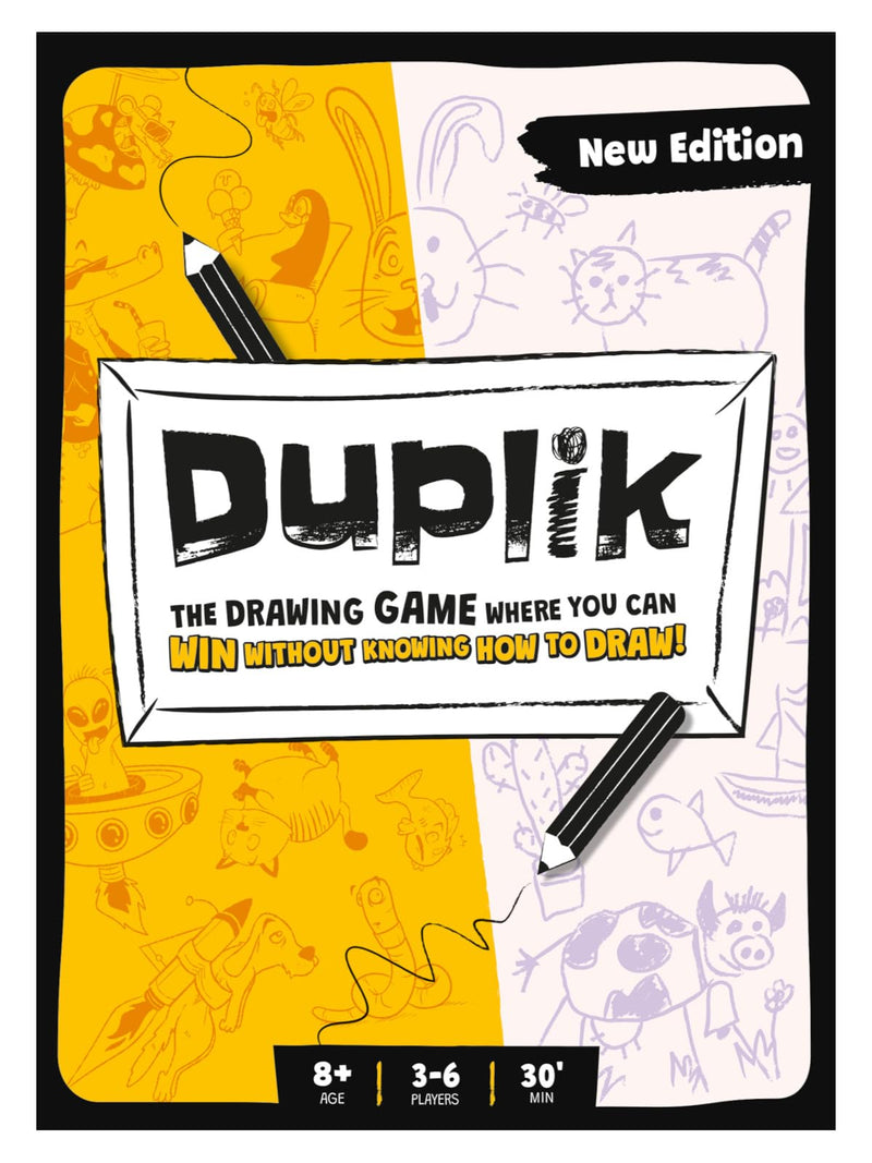 Asmodee | Duplik | Family Party Game | Ages 8+ | 3-6 Players | 45 Minutes Playing Time