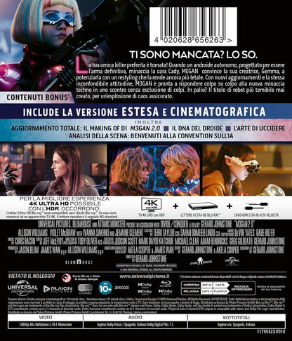 Blu-Ray M3gan 2.0