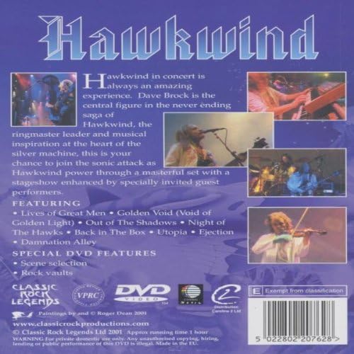 hawkwind-dvd live in nottingham